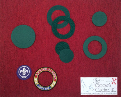 Green World Crest w/ Ring