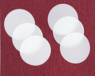 White 4" Round