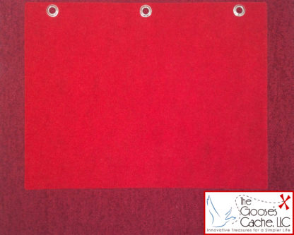 Red 3-Ring Patch Display Sheet